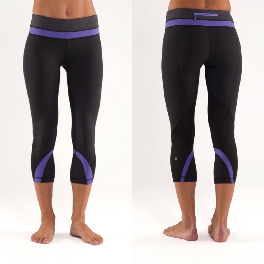 Lululemon Run Inspire Crop Leggings Size 4
